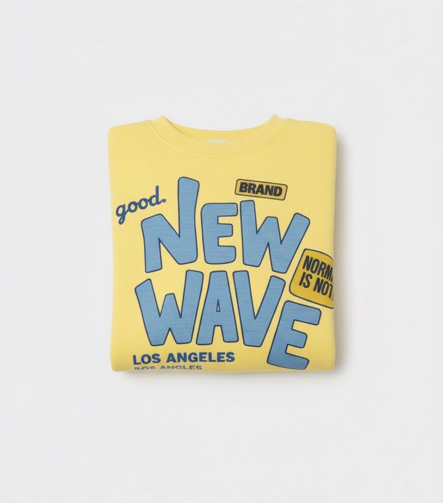 Unisex “New Wave” Sweatshirt | Cozy Winter Streetwear