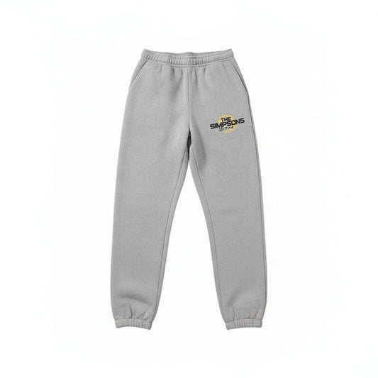 The Simpsons Graphic Grey Sweatpants – Unisex Comfort Fit