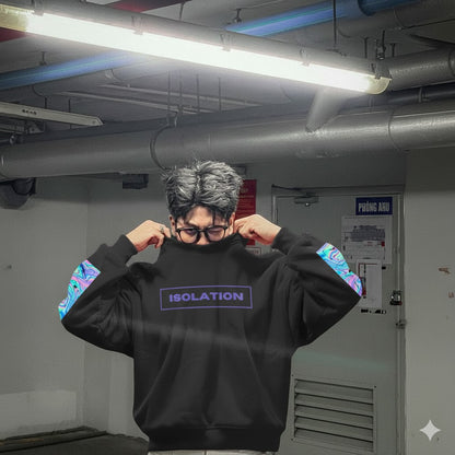 Isolation of Your Mind Hoodie – Black Drop