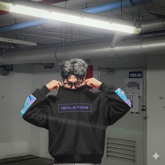 Isolation of Your Mind Hoodie – Black Drop