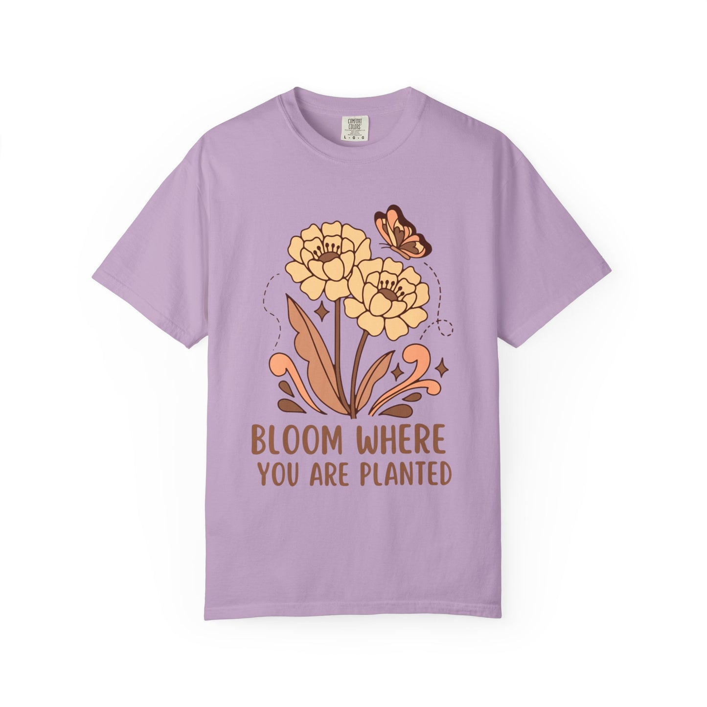 Purple bloom - graphic tee