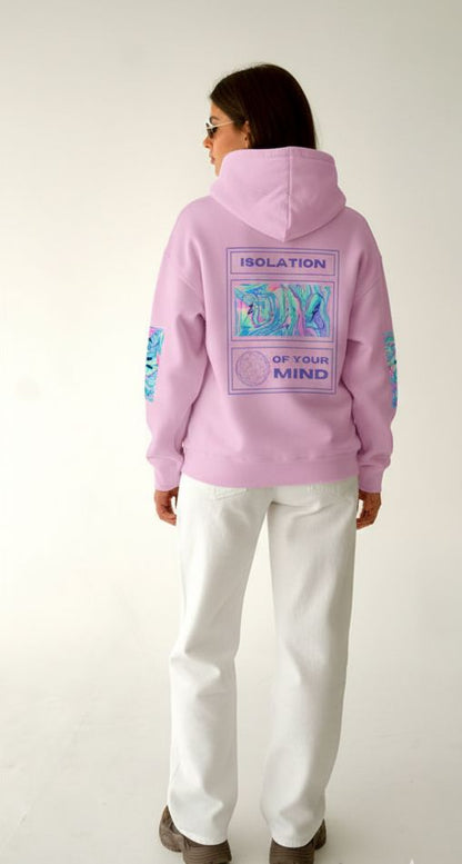 Isolation of Your Mind Hoodie – Unisex Pink Drop