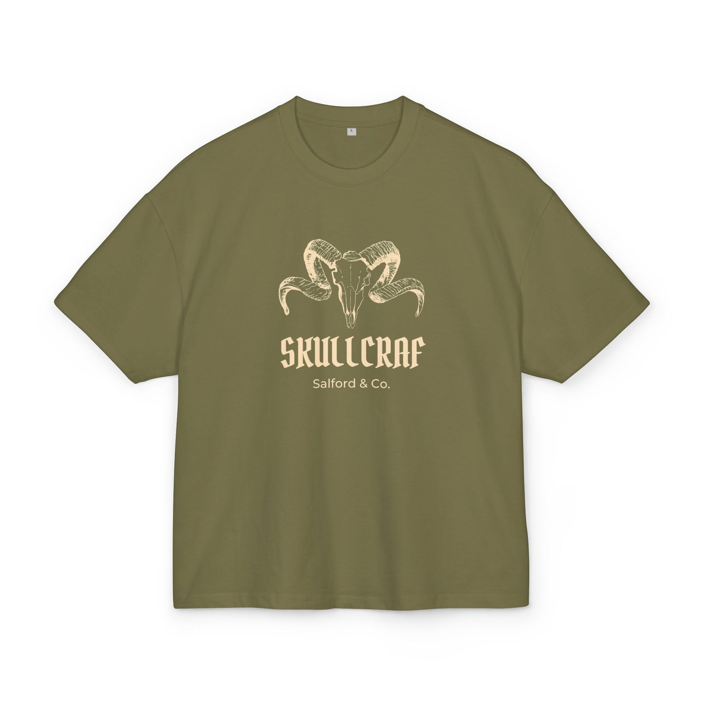Olive Green Trust - Drop Shoulder