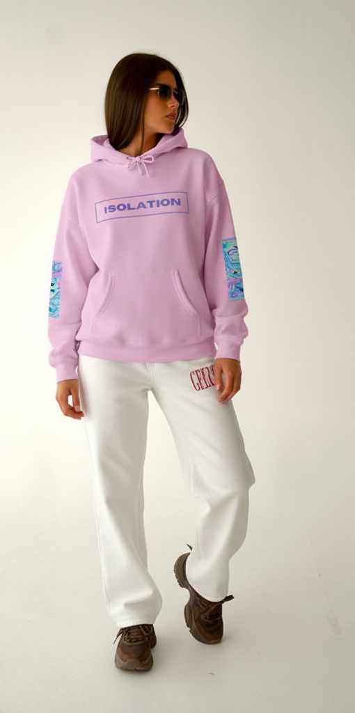 Isolation of Your Mind Hoodie – Unisex Pink Drop