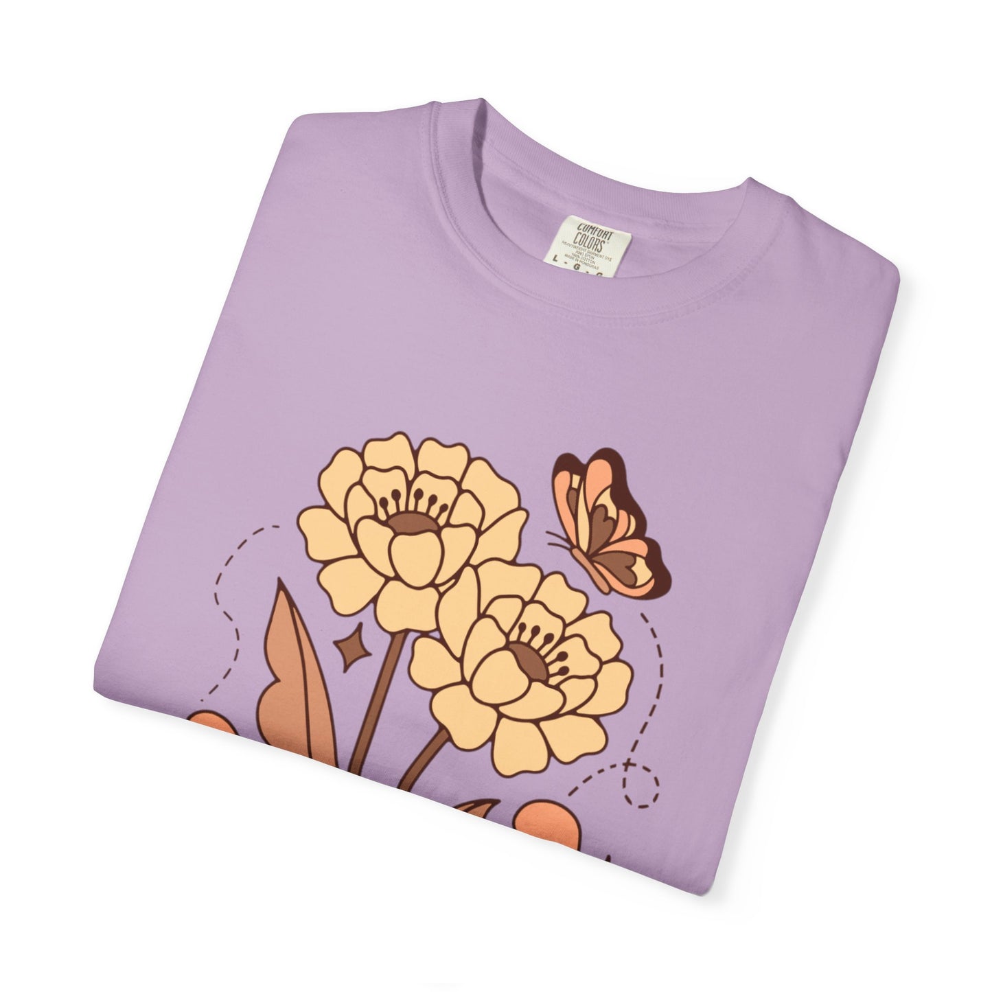 Purple bloom - graphic tee