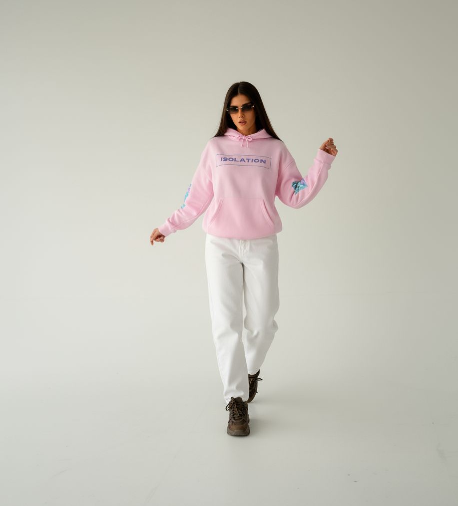 Isolation of Your Mind Hoodie – Unisex Pink Drop