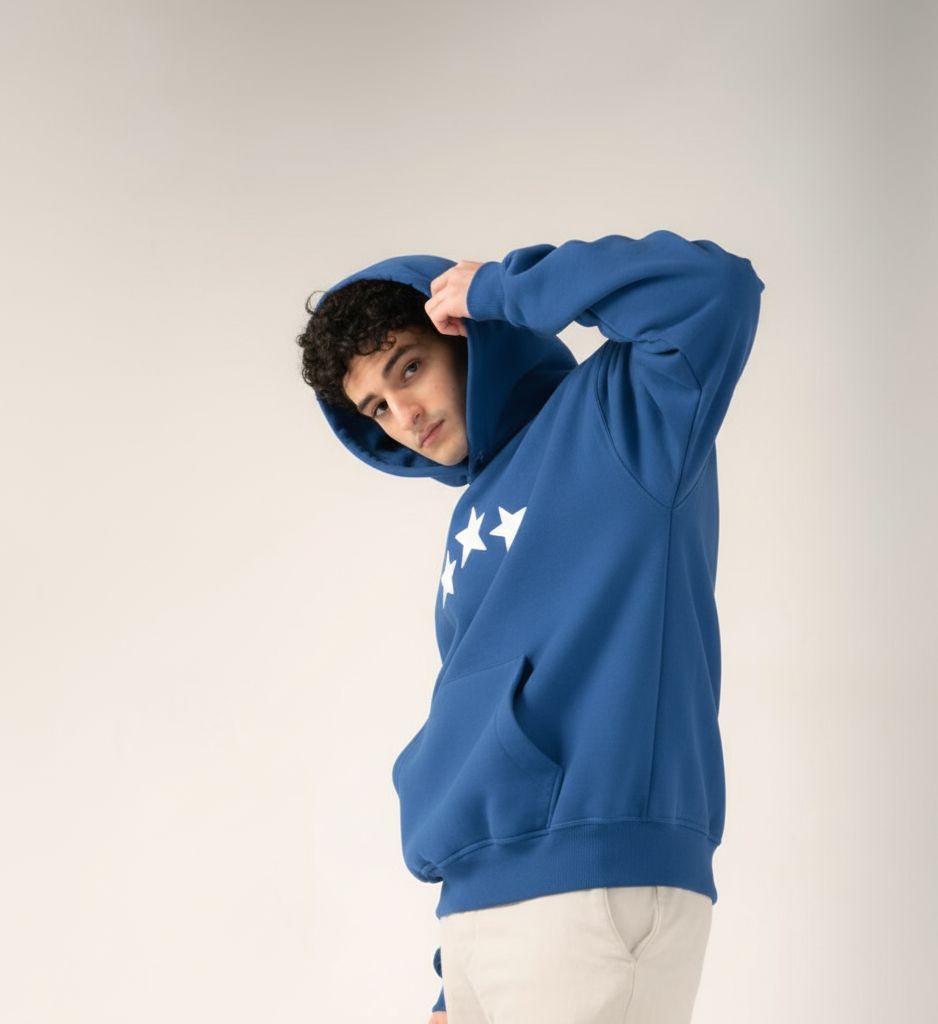 Signature Blue Hoodie – Engineered for Everyday Icons
