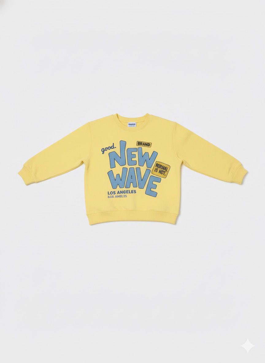 Unisex “New Wave” Sweatshirt | Cozy Winter Streetwear