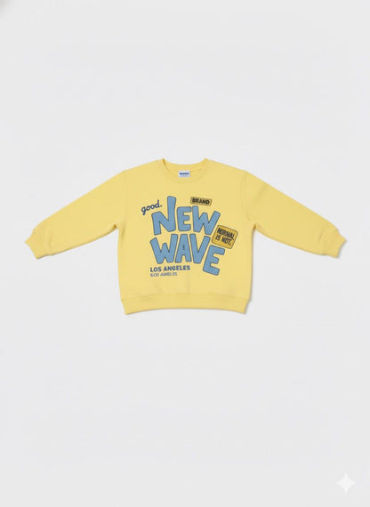 Unisex “New Wave” Sweatshirt | Cozy Winter Streetwear