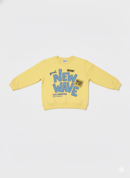 Unisex “New Wave” Sweatshirt | Cozy Winter Streetwear