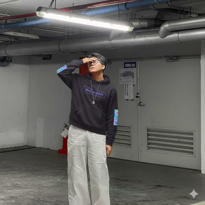 Isolation of Your Mind Hoodie – Black Drop