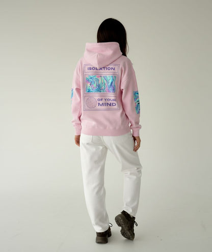 Isolation of Your Mind Hoodie – Unisex Pink Drop
