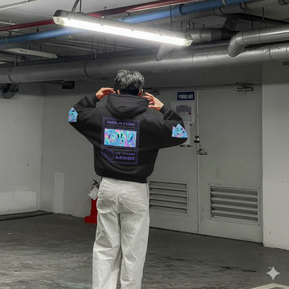 Isolation of Your Mind Hoodie – Black Drop