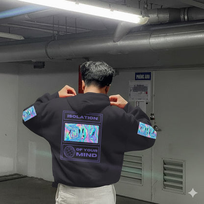 Isolation of Your Mind Hoodie – Black Drop