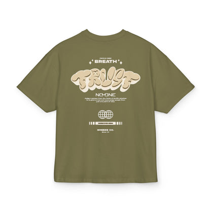 Olive Green Trust - Drop Shoulder